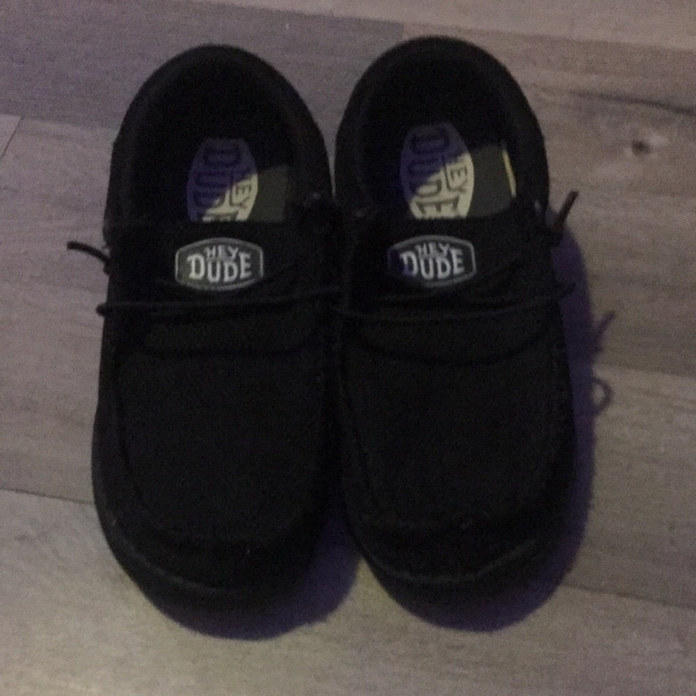 Hey Dude Black Casual Shoes